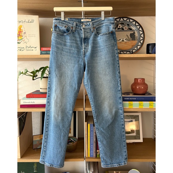 Levi’s Wedgie Stretch Straight Leg Jeans Christina 28 - Picture 1 of 7